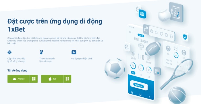Nhà Cái 1xBet 1xBet App